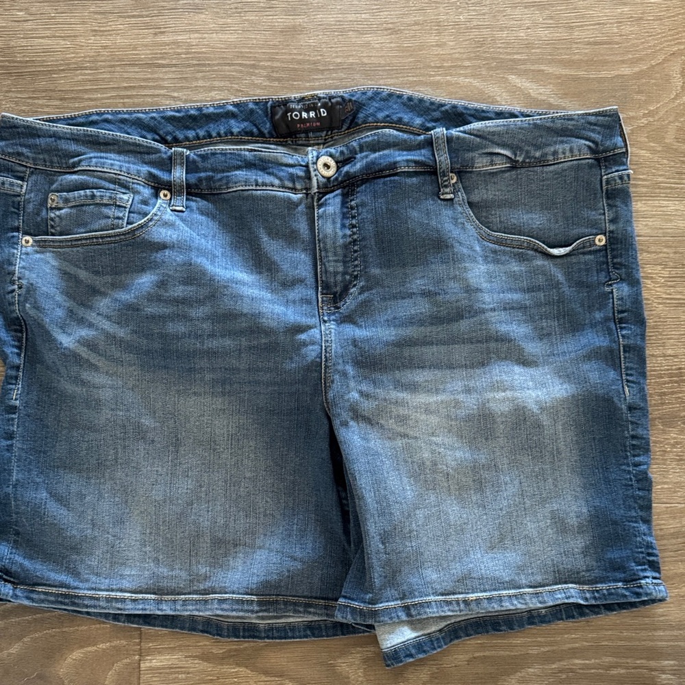 Torrid Classic Blue Jean Shorts